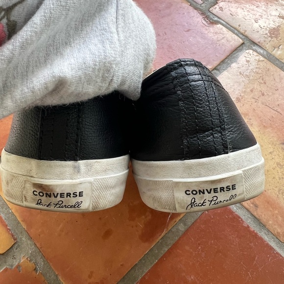 Jack Purcell Leather Converse Sneaker Men’s Size 9, Women size 10.5 - Picture 6 of 6